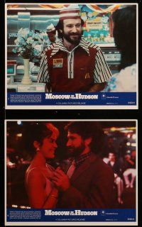 9a110 MOSCOW ON THE HUDSON 8 8x10 mini LCs '84 Russian Robin Williams, Maria Conchita Alonso!