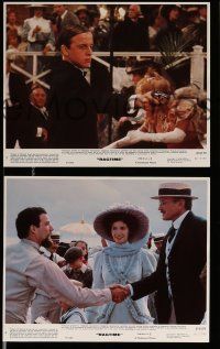 9a134 RAGTIME 8 8x10 mini LCs '81 James Cagney in his final film role, directed by Milos Forman!