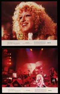 9a138 ROSE 8 8x10 mini LCs '79 Mark Rydell, Bette Midler in unofficial Janis Joplin biography!