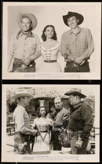 9a889 SOUTH PACIFIC TRAIL 4 8x10 stills '52 Arizona Cowboy Rex Allen & Koko, Estelita, Slim Pickens