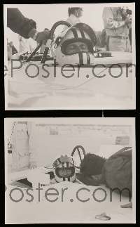 9a696 STEVE McQUEEN 6 8x10 stills '70s with 2 contact sheets, stamped by photographer Lon Hettinger!