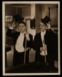 9a897 WHEELER & WOOLSEY 4 8x10 stills '30s great wacky portraits of the comedy team!