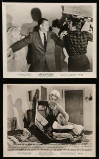 9a420 WHEN THE CLOCK STRIKES 11 8x10 stills '61 Merry Anders, James Brown, the alarm screams murder