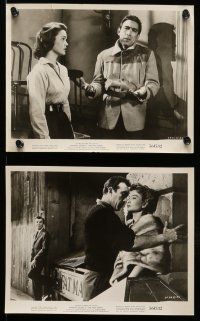 9a337 WILD PARTY 14 8x10 stills '56 great images of Anthony Quinn, Carol Ohmart, Kathryn Grant!