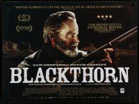 9b315 BLACKTHORN DS British quad '12 cool image of Sam Shepard as Butch Cassidy!