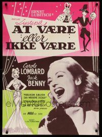 9b714 TO BE OR NOT TO BE Danish R50s artwork of Carole Lombard, Jack Benny, Ernst Lubitsch!