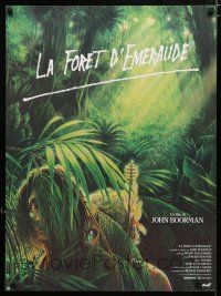 9b248 EMERALD FOREST French 23x31 '85 directed by John Boorman, based on a true story, Zoran art!