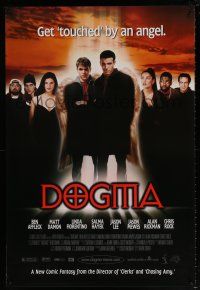 9c199 DOGMA 1sh '99 Kevin Smith, Ben Affleck, Matt Damon, get 'touched' by an angel!