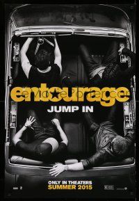9c224 ENTOURAGE teaser DS 1sh '15 Jeremy Piven, Kevin Connelly, Liam Neeson, jump in!