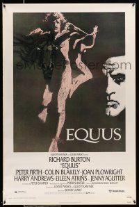 9c227 EQUUS 1sh '77 Richard Burton, Peter Firth, a crime of passion!