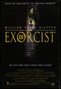 9c230 EXORCIST III 1sh '90 George C. Scott starring in William Peter Blatty sequel!