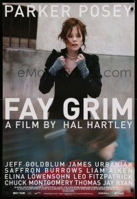 9c234 FAY GRIM 1sh '07 Hal Hartley, images of pretty Parker Posey!