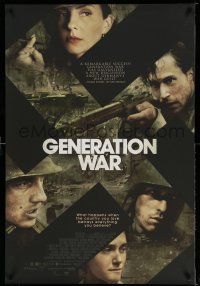 9c257 GENERATION WAR 1sh '13 Volker Bruch, Tom Schilling, Kathrina Schuttler, Nazis!