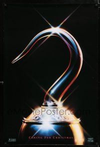 9c331 HOOK teaser 1sh '91 pirate Dustin Hoffman, Robin Williams, image of hook!