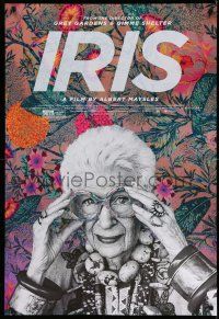 9c365 IRIS DS 1sh '14 cool stylized image of iris Apefel with colorful glasses!