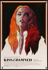 9c403 KISS OF THE DAMNED DS 1sh '12 Josephine de La Baume, Roxane Mesquida, vampire horror!