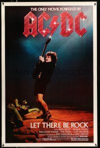 9c415 LET THERE BE ROCK 1sh '82 AC/DC, Angus Young, Bon Scott, heavy metal!