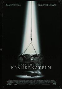 9c456 MARY SHELLEY'S FRANKENSTEIN 1sh '94 Robert De Niro as the monster!