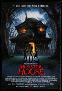 9c480 MONSTER HOUSE advance DS 1sh '06 there goes the neighborhood, see it in 3-D!