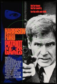 9c544 PATRIOT GAMES int'l 1sh '92 Harrison Ford is Jack Ryan, from Tom Clancy novel!