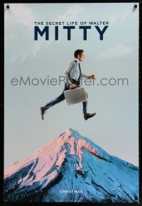 9c622 SECRET LIFE OF WALTER MITTY style B teaser DS 1sh '13 image of Ben Stiller over mountain!