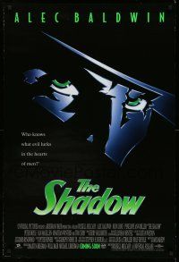 9c628 SHADOW advance DS 1sh '94 Alec Baldwin knows what evil lurks in the hearts of men!