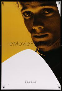 9c672 STAR TREK teaser 1sh '09 cool portrait image of Anton Yelchin as Chekov!