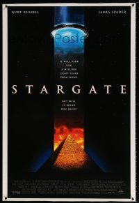 9c699 STARGATE DS 1sh '94 Kurt Russell, James Spader, a million light years from home!