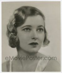 9d160 CORINNE GRIFFITH deluxe English 9.5x11 still '32 back after traveling abroad for a year!