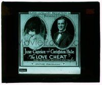 9d088 LOVE CHEAT glass slide '19 can pretty rich June Caprice love poor artist Creighton Hale!