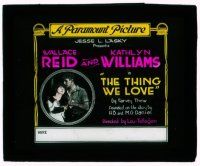 9d134 THINGS WE LOVE glass slide '18 Wallace Reid stops German spies from blowing up a factory!