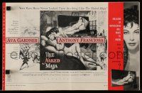 9d577 NAKED MAJA pressbook '59 art of sexy Ava Gardner & Tony Franciosa, brazen painting!
