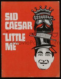 9d854 LITTLE ME stage play souvenir program book '62 Sid Caesar, Neil Simon, Bacon & Norkin art!
