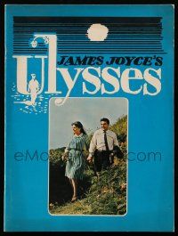 9d982 ULYSSES souvenir program book '67 Barbara Jefford & Milo O'Shea, from the James Joyce novel!