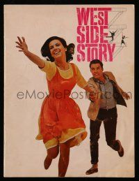 9d990 WEST SIDE STORY souvenir program book '61 Academy Award winning classic musical!