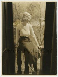 9d209 RICH ARE ALWAYS WITH US deluxe 10.75x14.25 still '32 blonde Bette Davis by Irving Lippman!