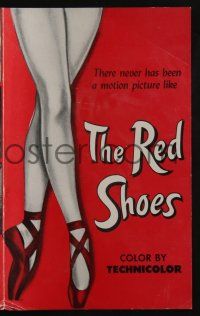 9d418 RED SHOES herald '49 Michael Powell & Emeric Pressburger classic, ballerina Moira Shearer!