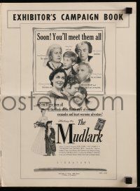 9d570 MUDLARK pressbook '51 beautiful Irene Dunne as Queen Victoria of England, Alec Guinness!