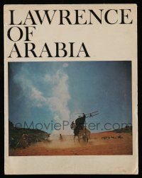 9d849 LAWRENCE OF ARABIA English souvenir program book '63 David Lean, different cover image!