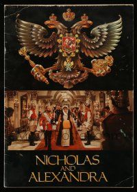 9d878 NICHOLAS & ALEXANDRA English souvenir program book '71 Czars & end of Russian aristocracy!