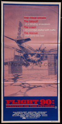 9g193 FLIGHT 90: DISASTER ON THE POTOMAC Aust daybill '84 Gary Meyer plane crashing into bridge art!