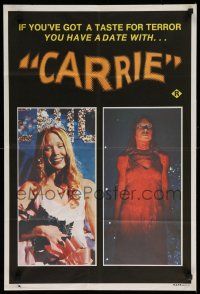 9g108 CARRIE Aust special poster '77 Stephen King, different image of Sissy Spacek after the prom!