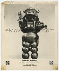 9g994 FORBIDDEN PLANET French LC '56 wonderful completely different image of Robby the Robot!