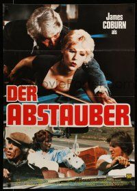 9g411 BALTIMORE BULLET German '80 James Coburn, Omar Sharif, great sexy image!