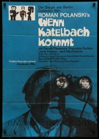9g451 CUL-DE-SAC German '66 Roman Polanski, Donald Pleasance, Francoise Dorleac!