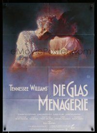 9g490 GLASS MENAGERIE German '87 Paul Newman's movie based on Tennessee Williams' play, Sano art!