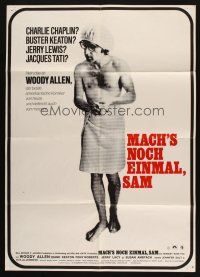 9g555 PLAY IT AGAIN, SAM German '72 Diane Keaton, Jerry Lacy as Bogart, wacky Woody Allen