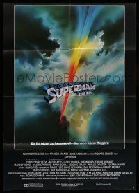 9g594 SUPERMAN German '78 comic book hero Christopher Reeve, Bob Peak art!