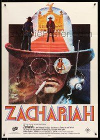 9g619 ZACHARIAH German '71 drugs and rock & roll, the first electric western!