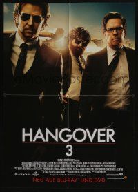 9g383 HANGOVER PART III video German 17x24 '13 Bradley Cooper, Ed Helms, Zach Galifianakis!